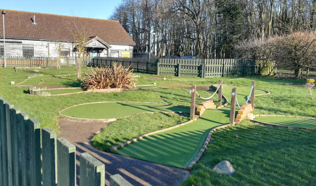 The Ham and Egger Files Crazy Golf at Suffolk Leisure Park in Ipswich