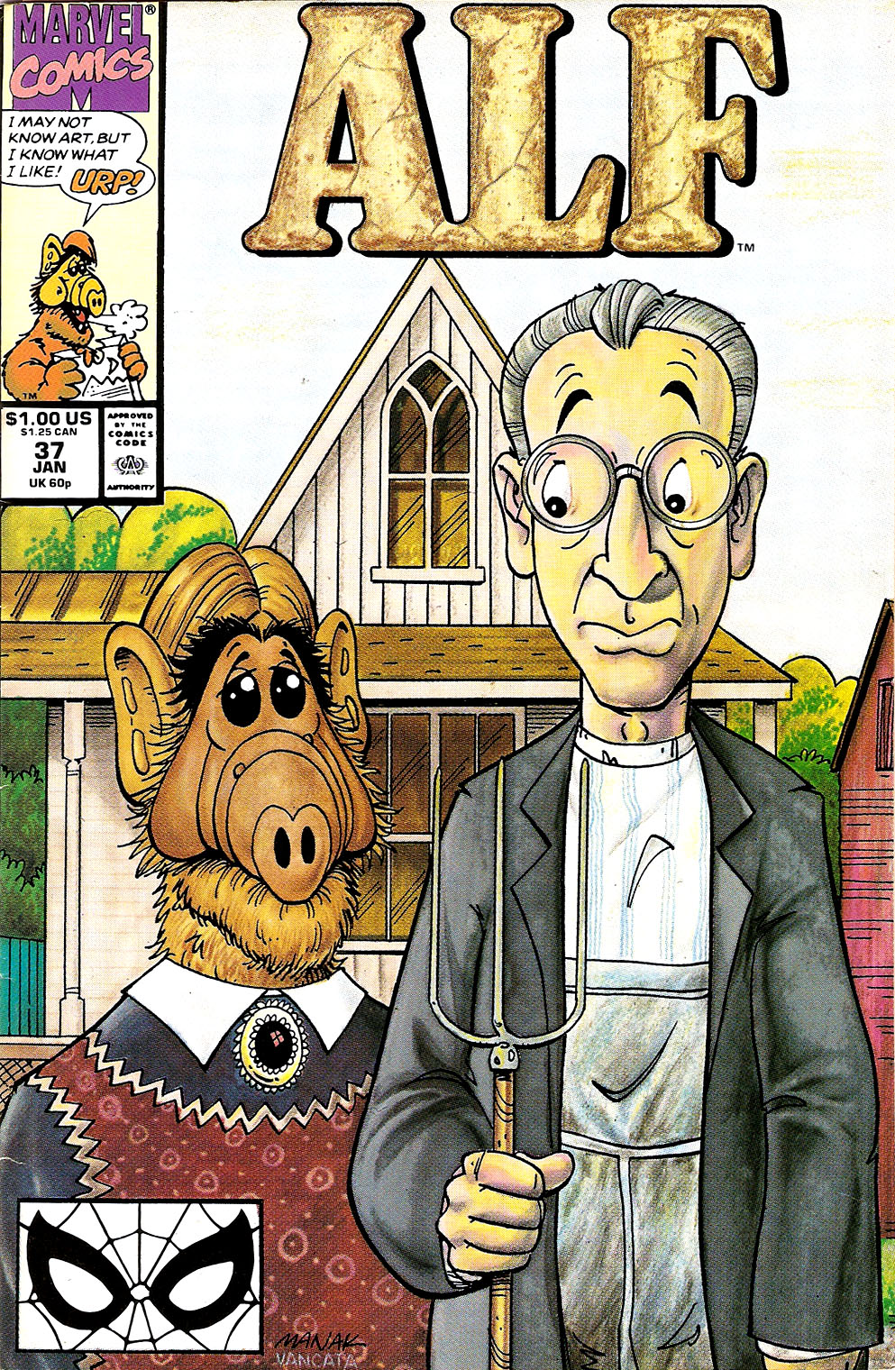 Read online ALF comic -  Issue #37 - 1