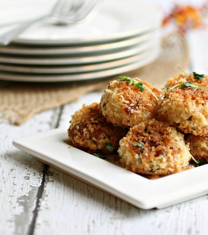 Hungry Couple Easy Baked Rice Balls (Arancini)