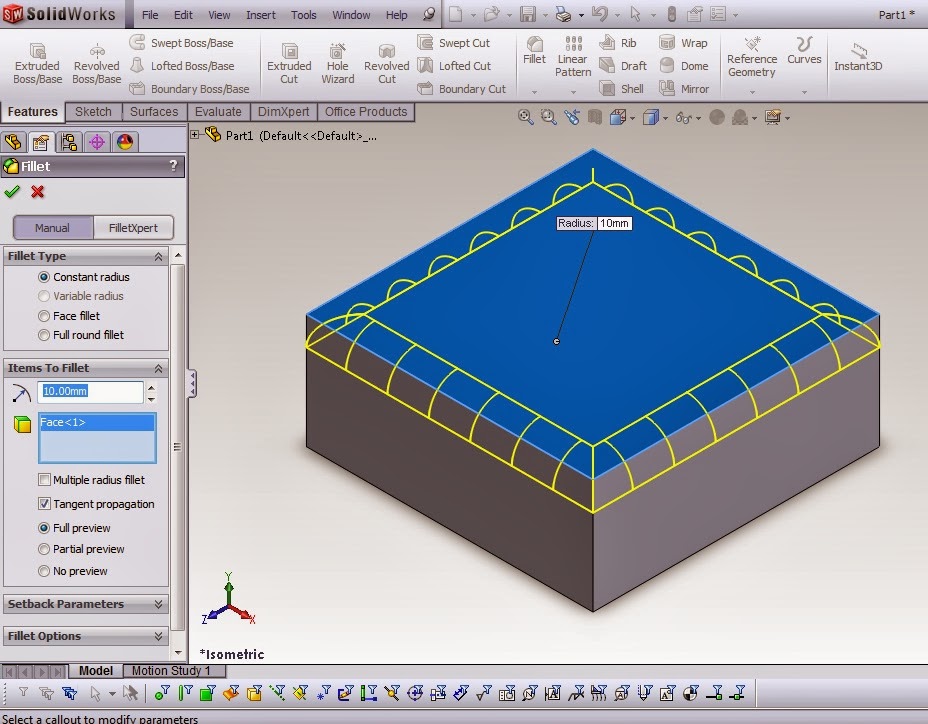 CAD for Dummies SolidWorks Fillet and Chamfer
