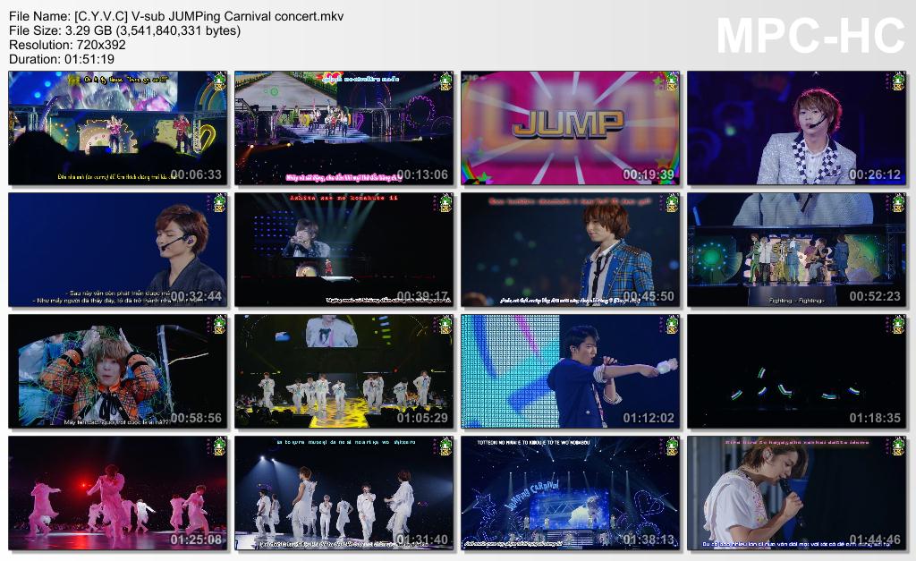 C.Y.V.C Chinen Yuri Vietnam Channel [Vietsub] Hey! Say! JUMP LIVE TOUR 2015 JUMPing CARnival DVD