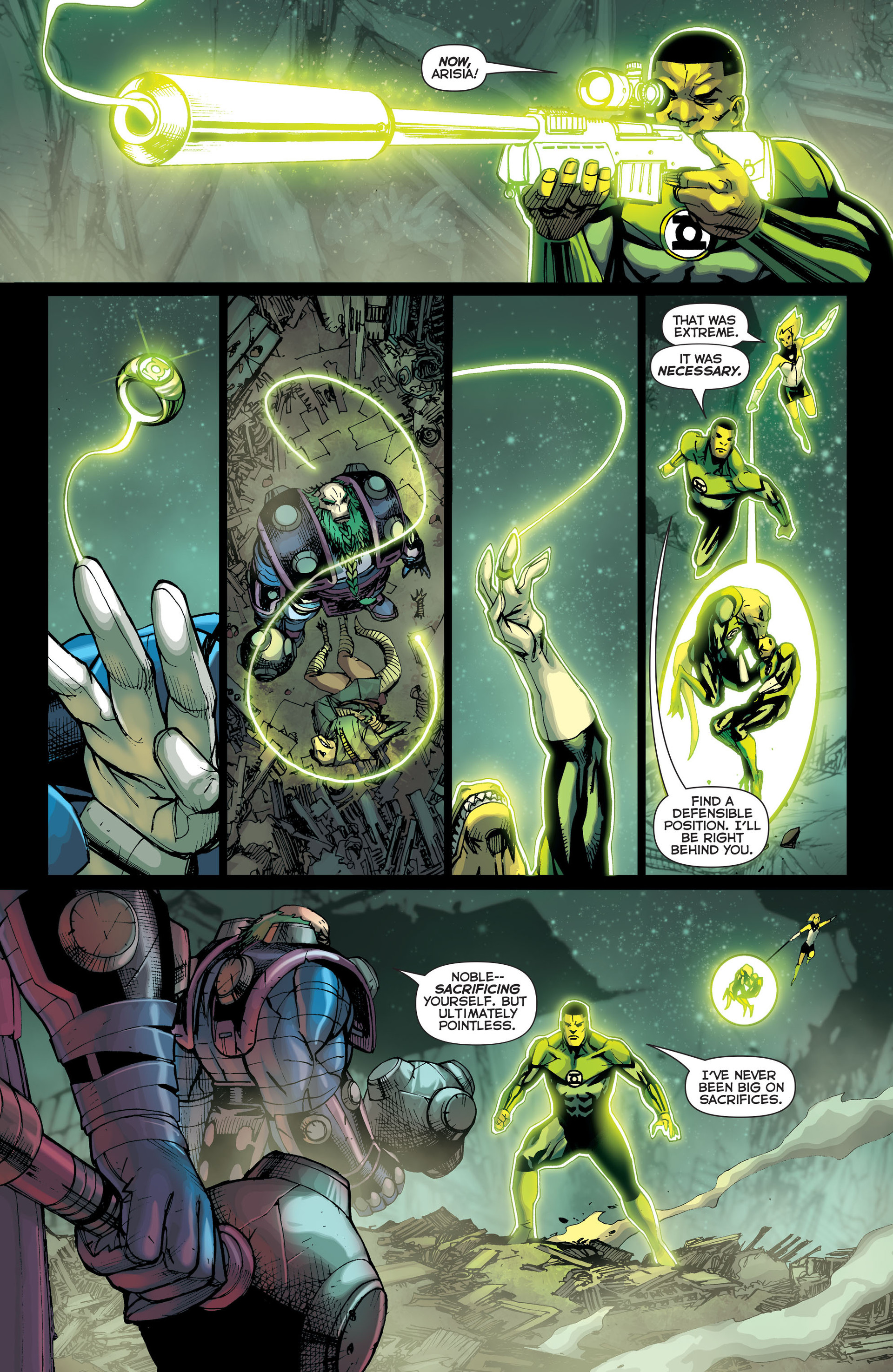 Read online Green Lantern Corps (2011) comic -  Issue #35 - 17