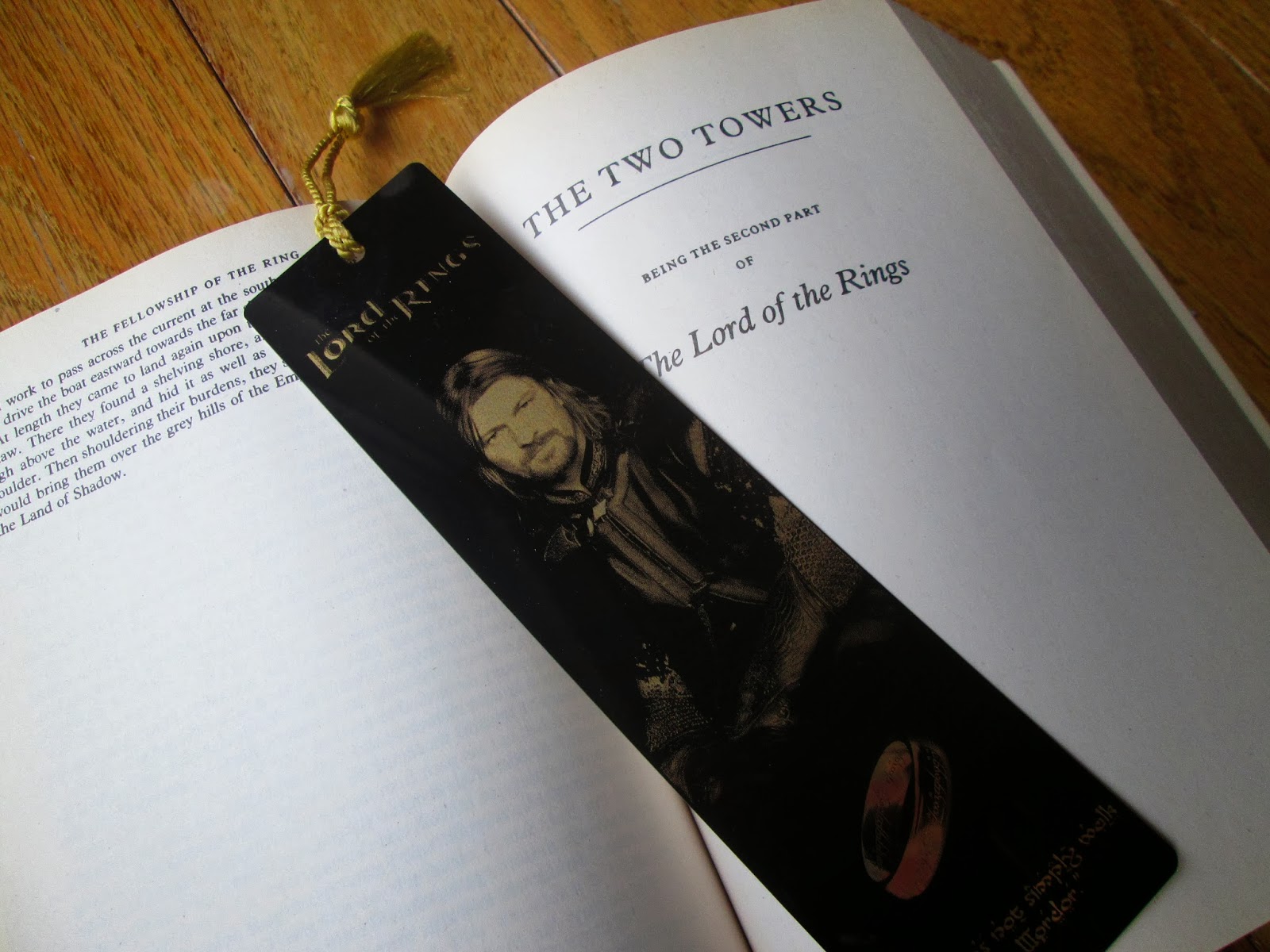 The Lord of the Rings Bookmarks from the movie Two Towers and the