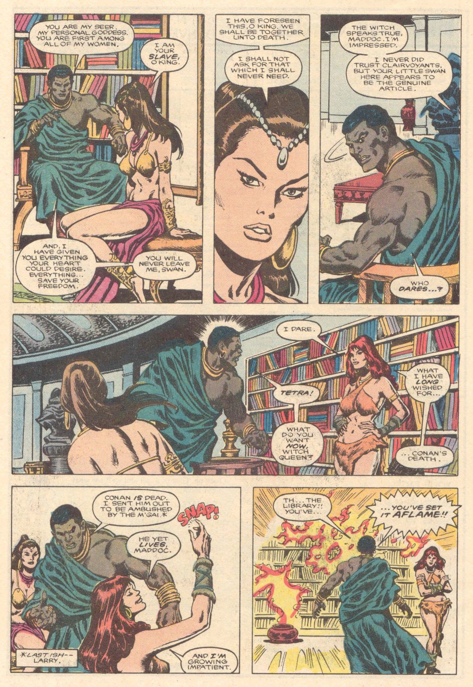 Conan the Barbarian (1970) Issue #183 #195 - English 7