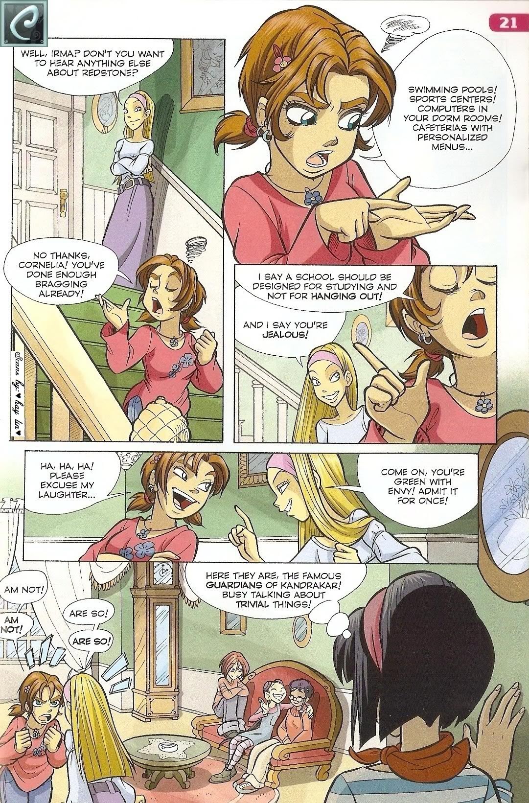 Read online W.i.t.c.h. comic -  Issue #32 - 11