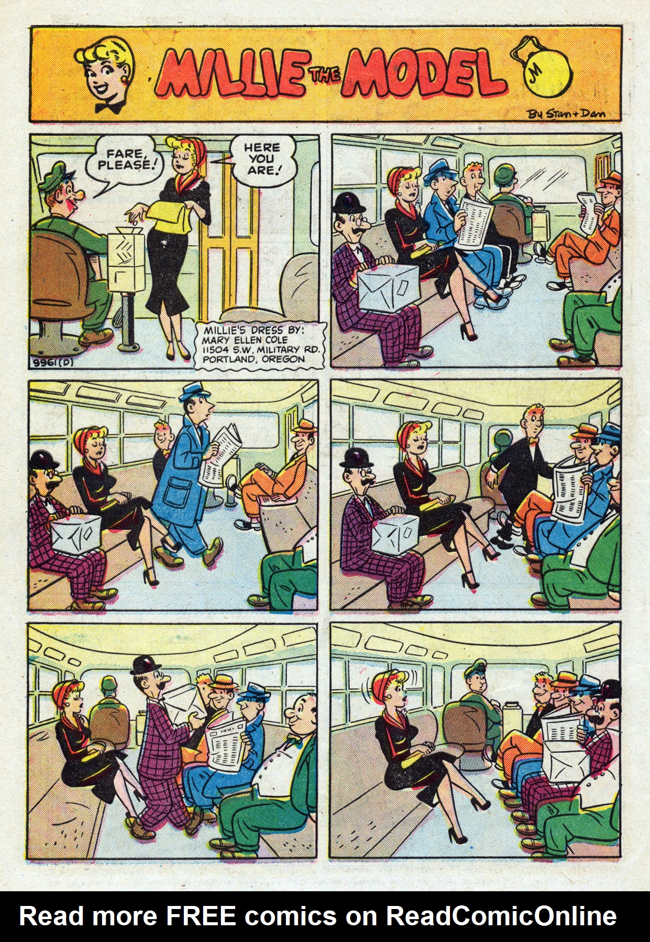 Read online Millie the Model comic -  Issue #35 - 8