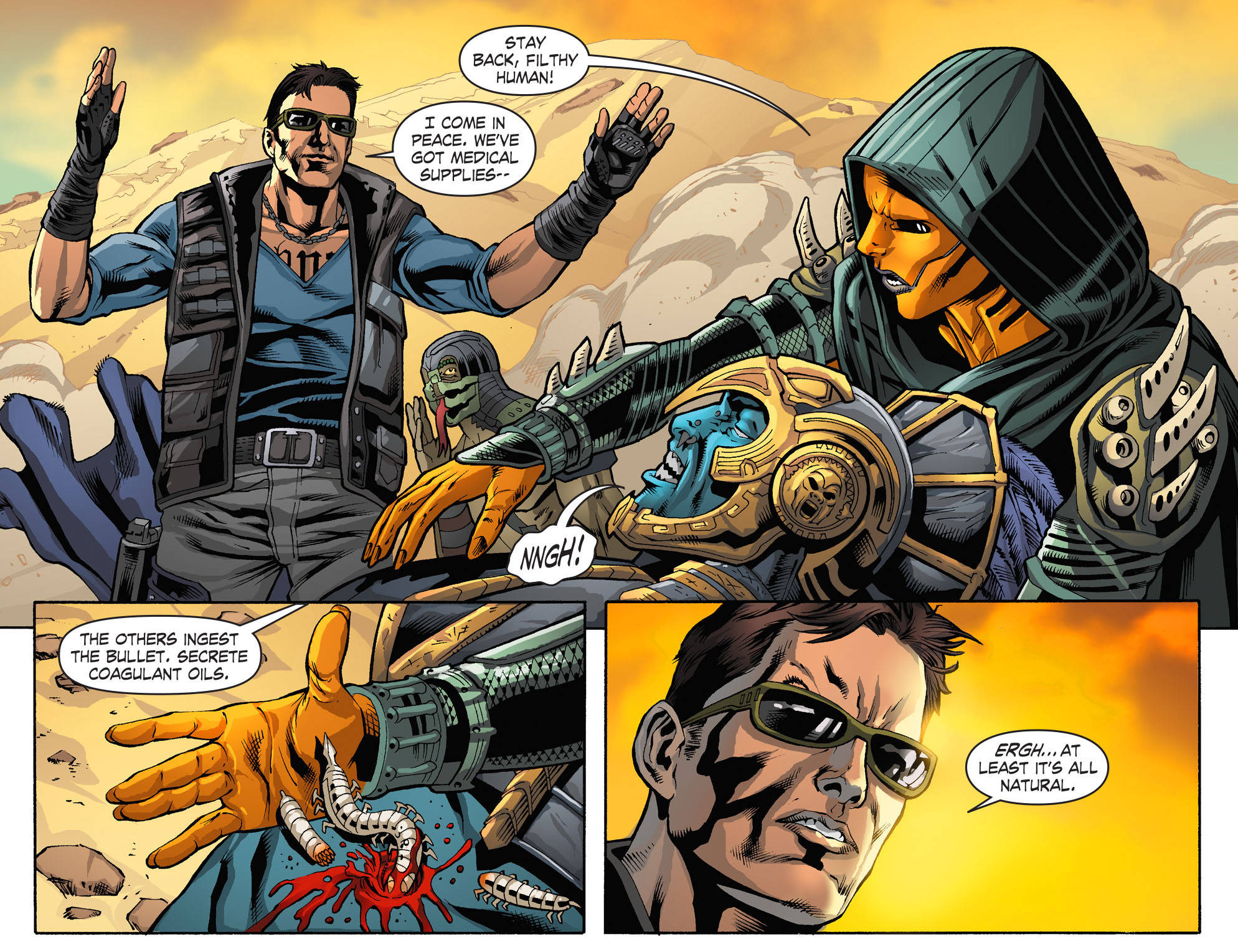 Read online Mortal Kombat X [I] comic -  Issue #9 - 5