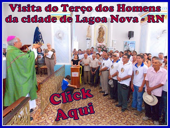 Fotos da Missa no Santuário do Rosário com os Terços dos Homens de Caicó e Lagoa Nova