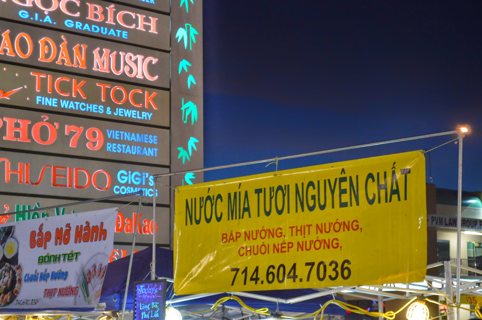 2014 ASIAN GARDEN MALL NIGHT MARKET WESTMINSTER (PHUOC LOC THO)