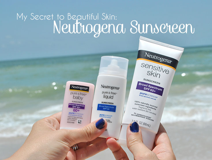 My Secret to Beautiful Skin: Neutrogena Sunscreen