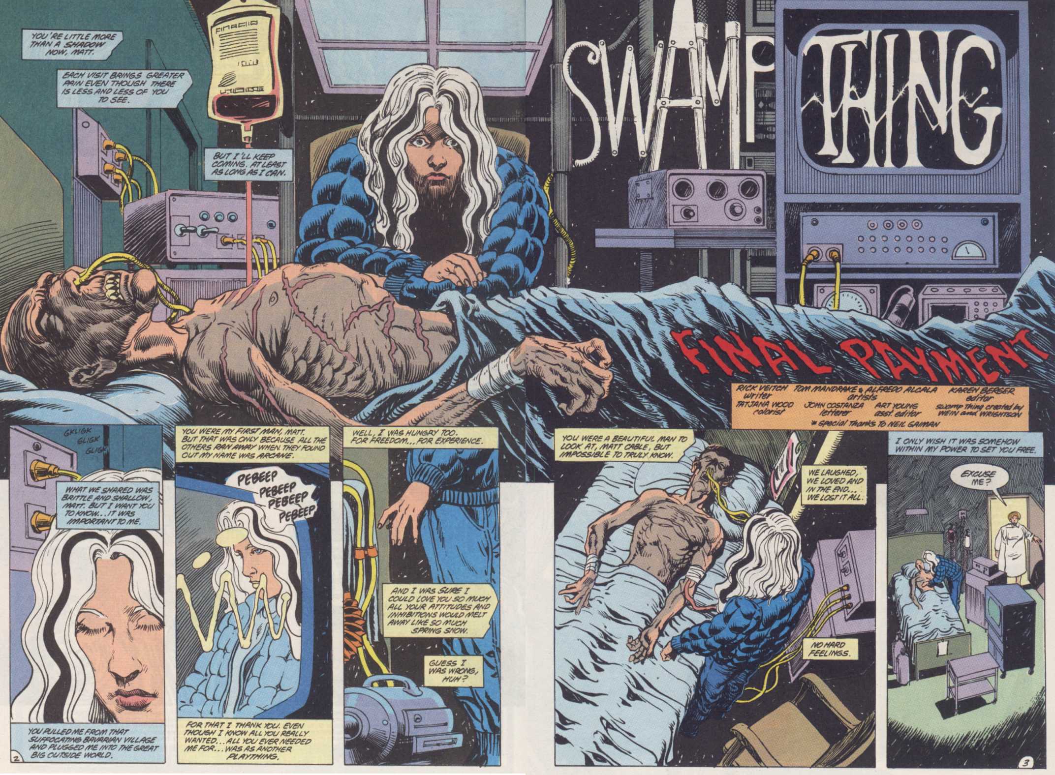 Swamp Thing (1982) Issue #84 #92 - English 3