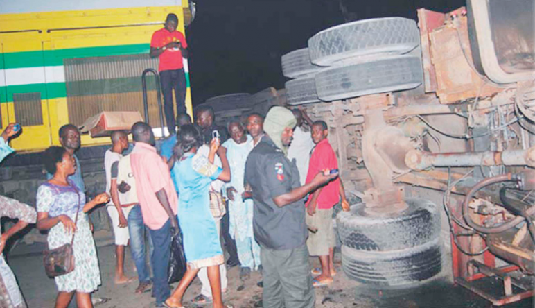 train accident lagos