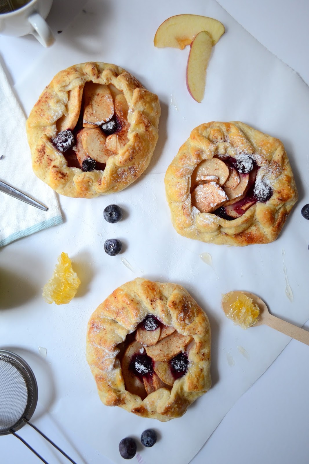 Inncii Apple and Blueberry Galette