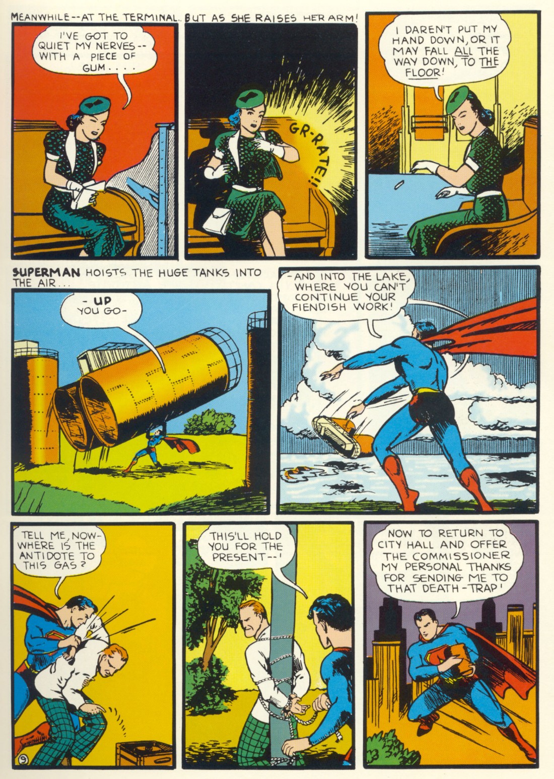 Read online Superman (1939) comic -  Issue #7 - 31