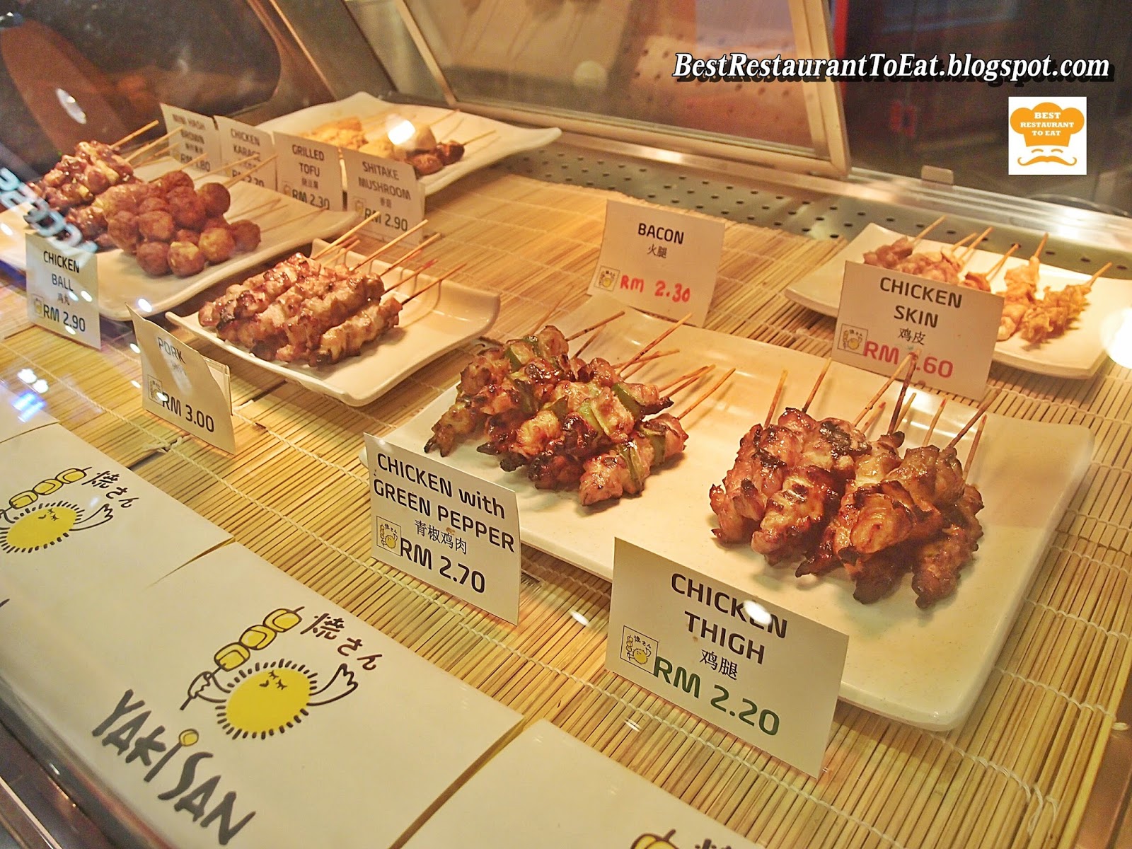 Best Restaurant To Eat  Malaysian Food Blog Yaki San Yakitori