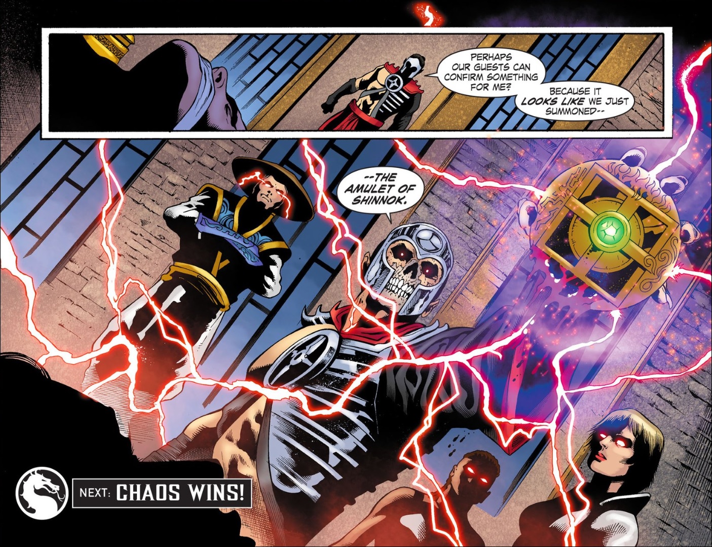 Read online Mortal Kombat X [I] comic -  Issue #29 - 22