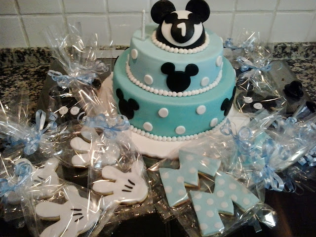 Tarta Mickey bebe