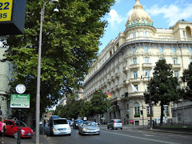 The Excelsior Hotel is a landmark on the Via Veneto
