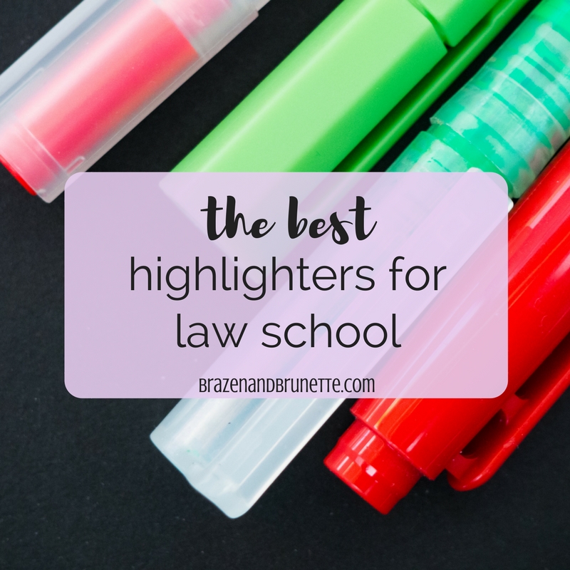 The Best Highlighters for Law School Brazen and ⚖ law school advice and law school tips