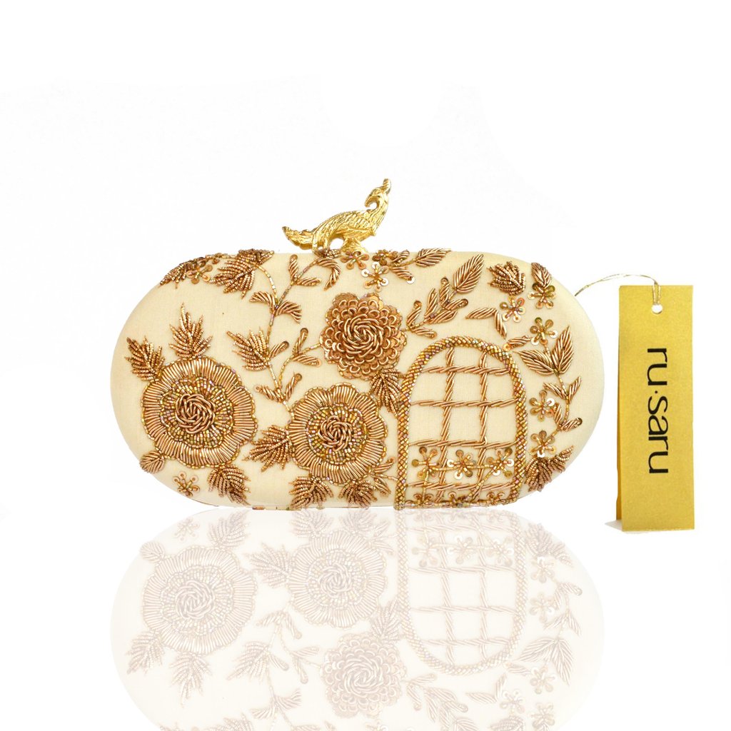Clutch Bags Online Shopping India Bridal Rusaru Difficult to
