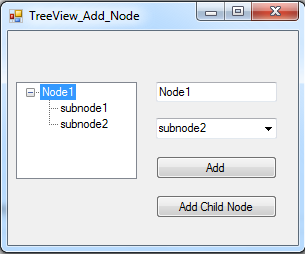 C# Add Node To TreeView - C#, JAVA,PHP, Programming ,Source Code