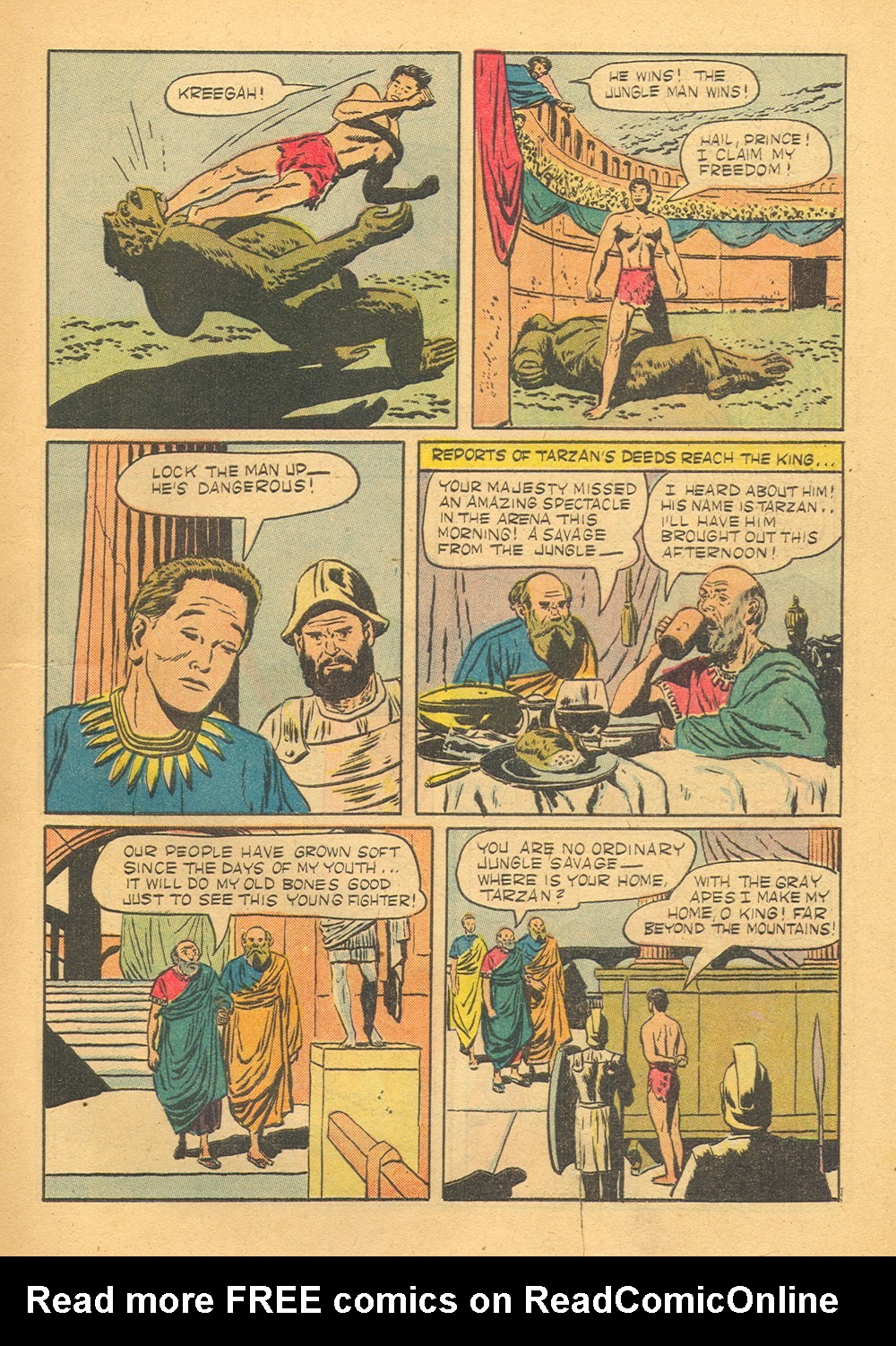 Read online Tarzan (1948) comic -  Issue #19 - 17