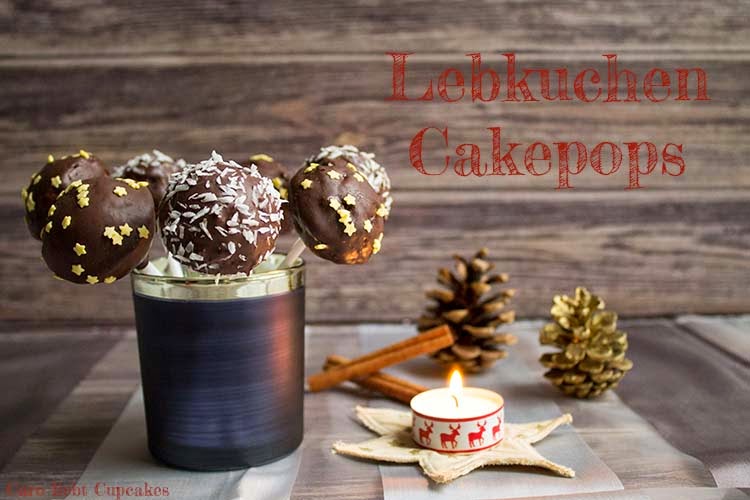 Weihnachtliche Lebkuchen Cakepops