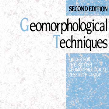 Geomorphological Techniques Goudie Geomorphological Techniques Goudie