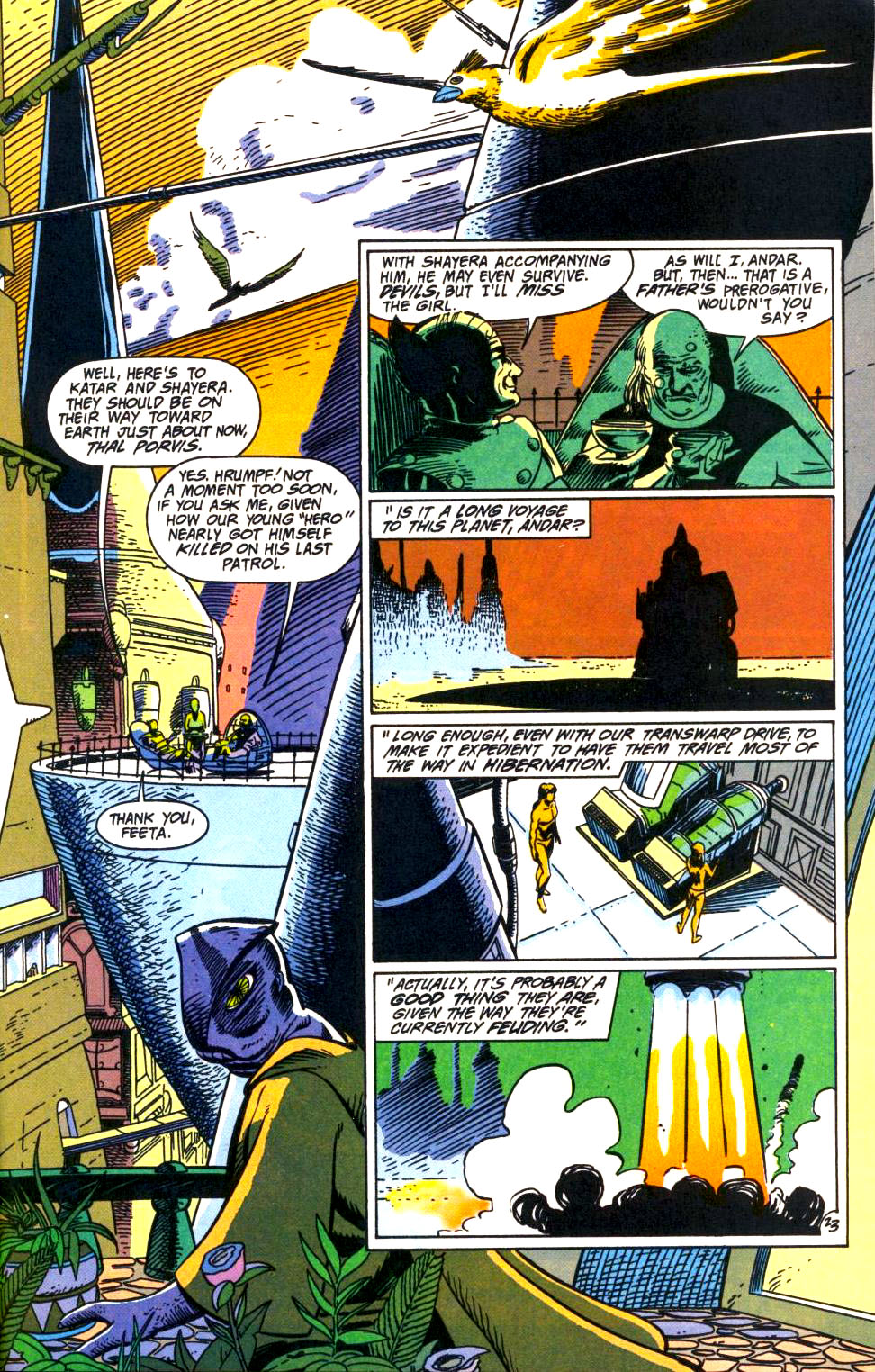 Read online Hawkworld (1990) comic -  Issue #1 - 24