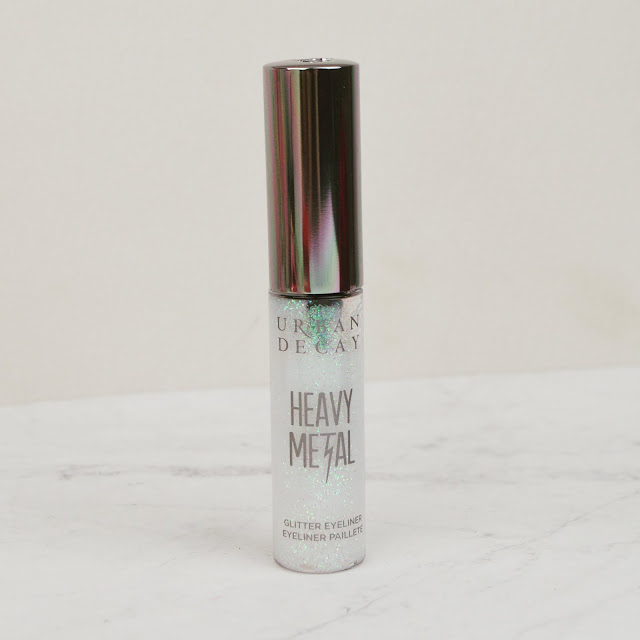 Lovelaughslipstick Blog - Review / First Impressions of the Urban Decay Heavy Metals Glitter Eyeliner in Shade Distortion