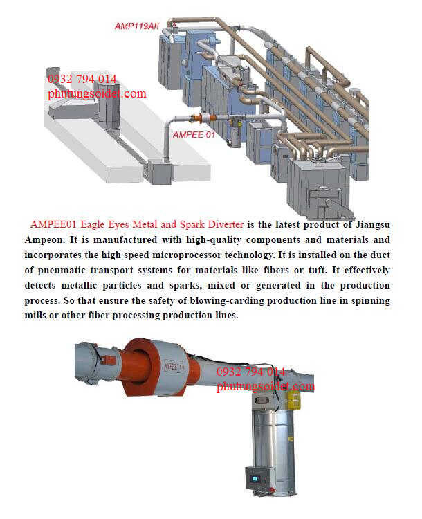 METAL & SPARK DETECTOR) AMP- EE01