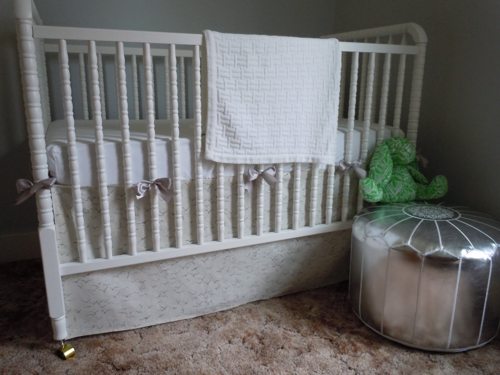 Providence Classic A Custom Crib Skirt