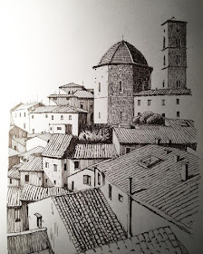 11-Tuscany-Mark-Poulier-Eclectic-Mixture-of-Architectural-Drawings-www-designstack-co