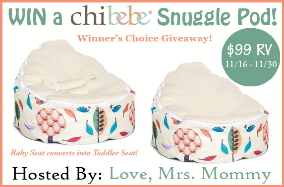 Chibebe Snuggle Pod Giveaway