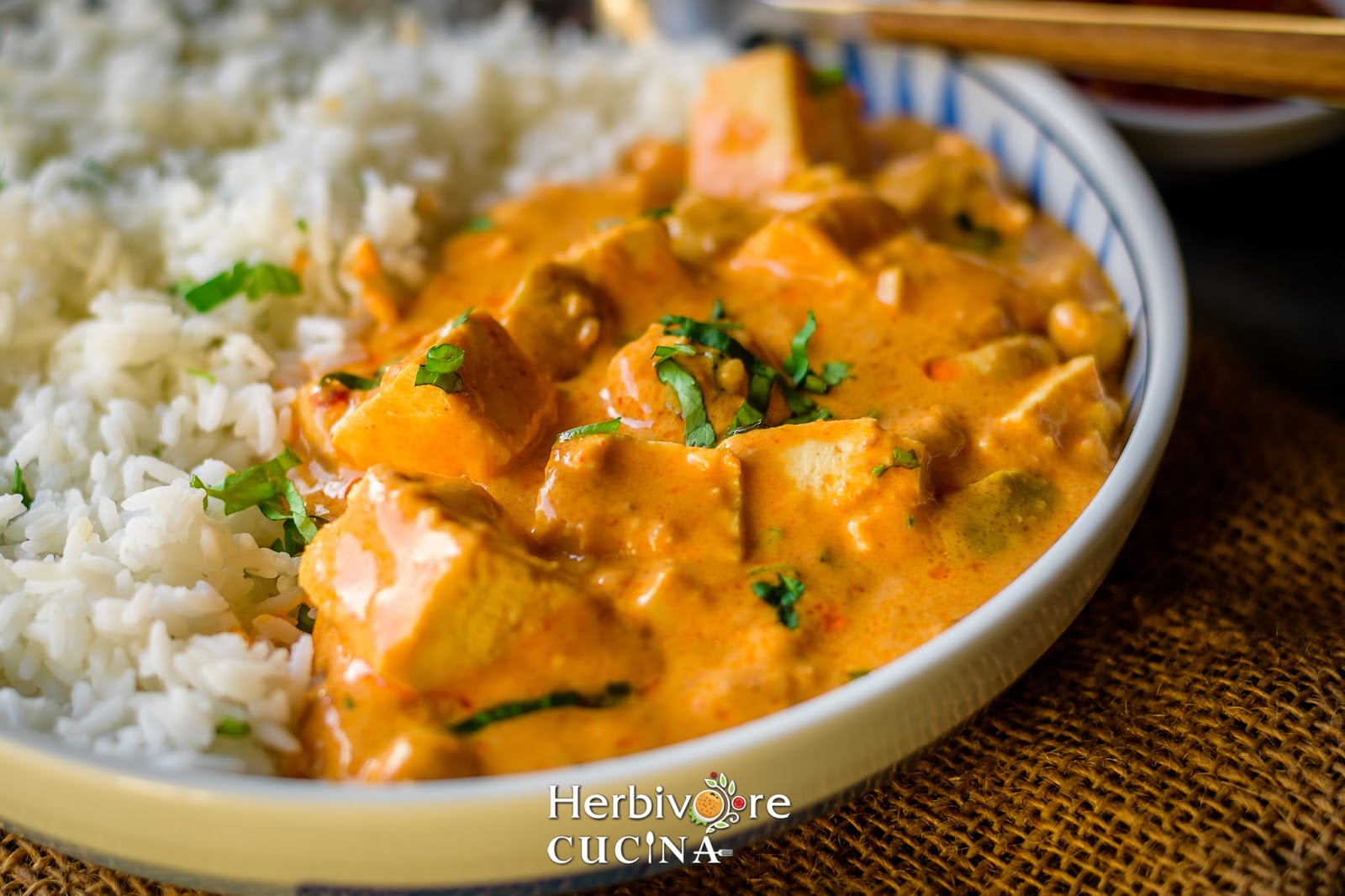 Herbivore Cucina Instant Pot Peanut Tofu Curry with Rice