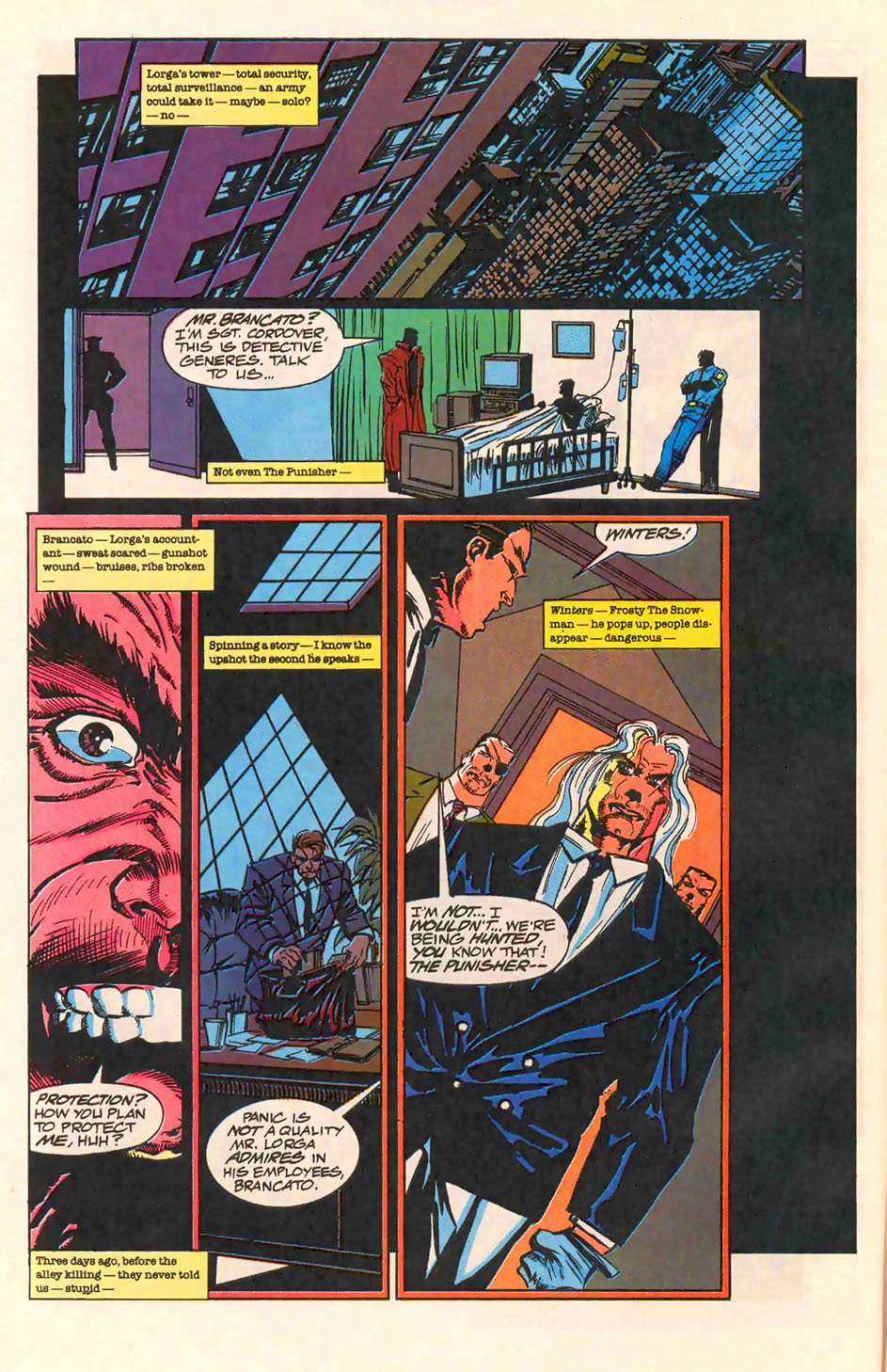 Read online The Punisher (1987) comic -  Issue #81 - Bodies of Evidence - 9