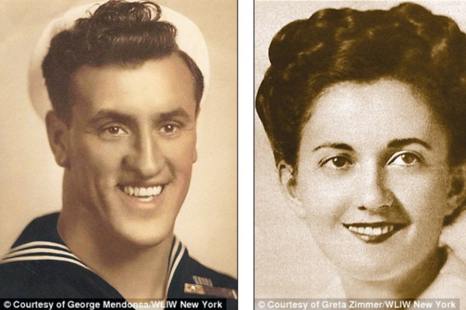 NAZI HOLOCAUST FILMS Identifican pareja del beso de marinero y enfermera en II Guerra Mundial