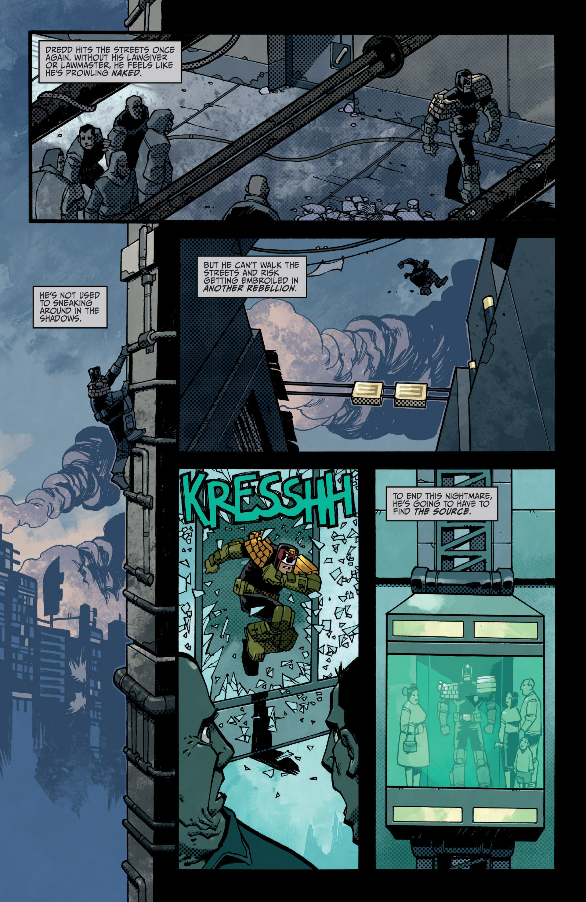 Read online Judge Dredd (2012) comic -  Issue #7 - 15