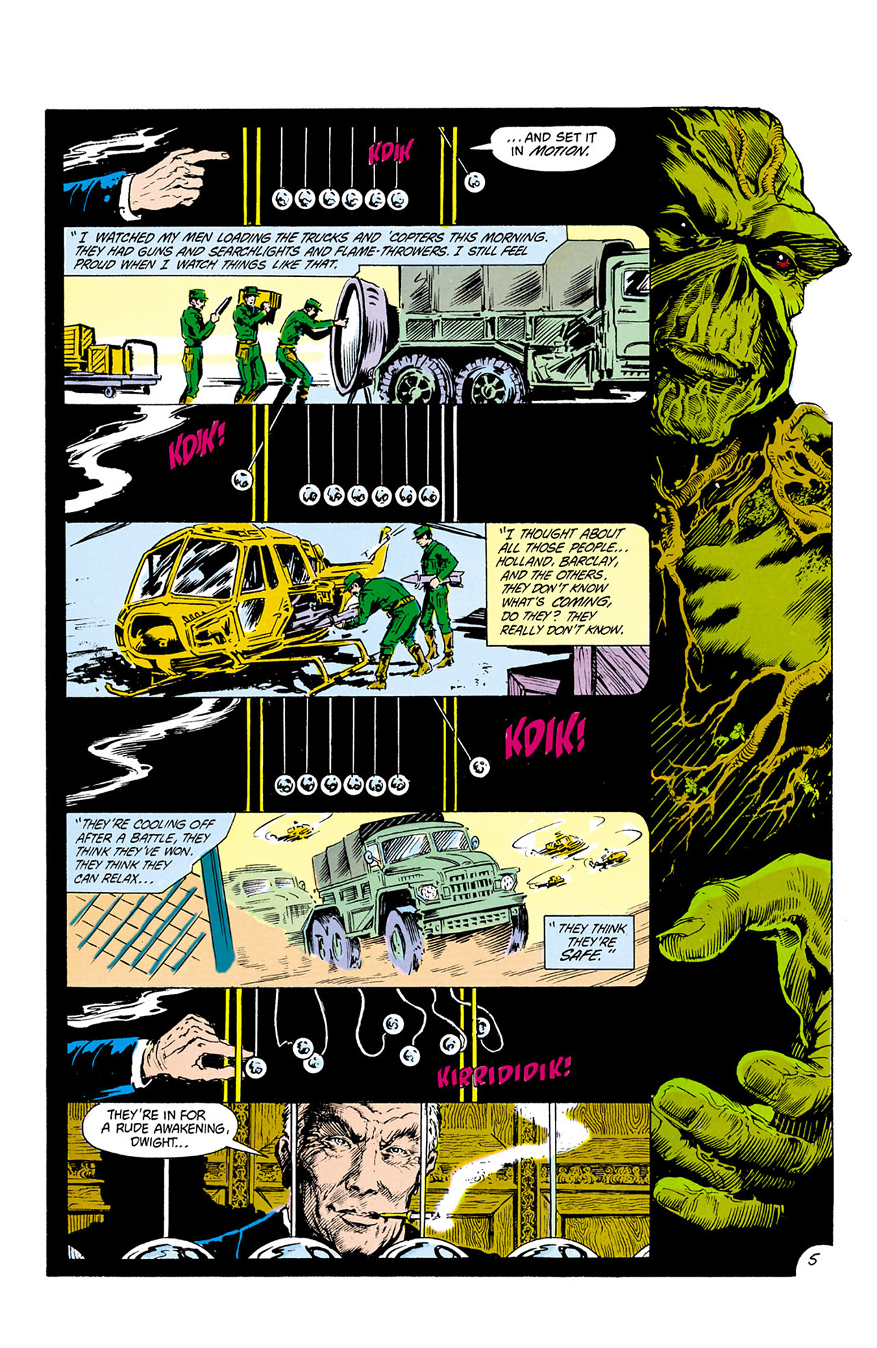 Read online Swamp Thing (1982) comic -  Issue #20 - 5