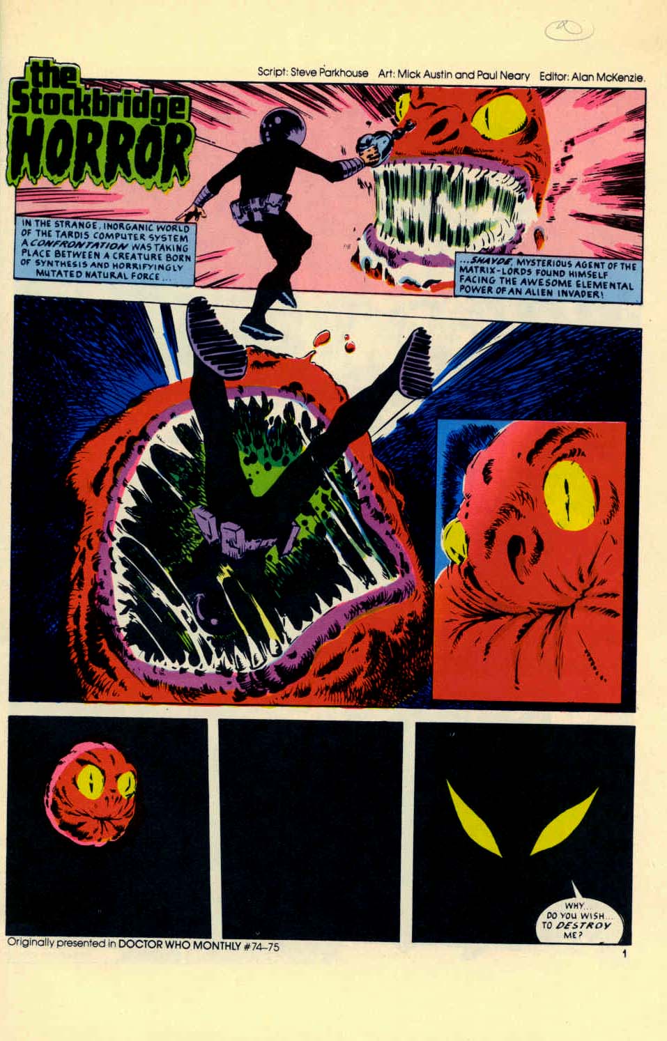 Doctor Who (1984) issue 22 - Page 3