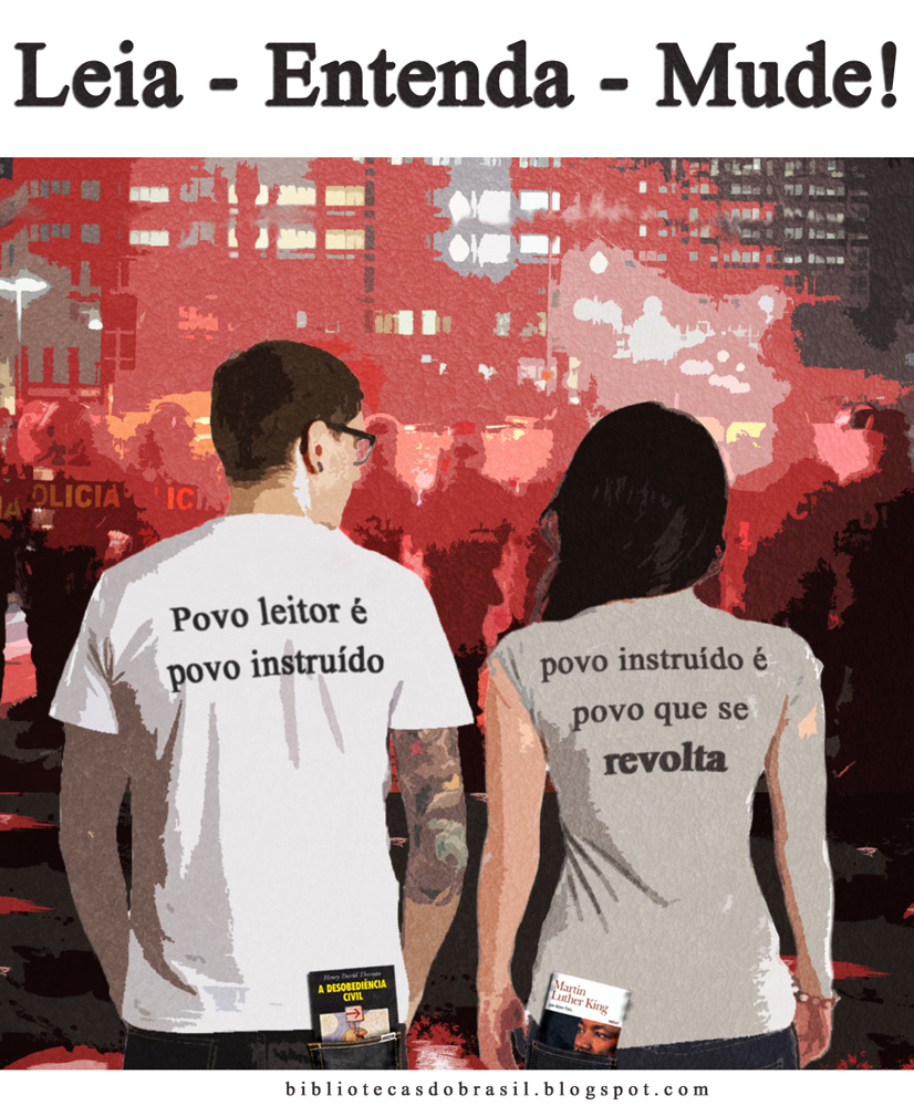 Analfabetismo não é piada - Bibliotecas do Brasil