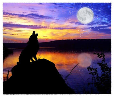 Moonlight Serenade Digital Collage
