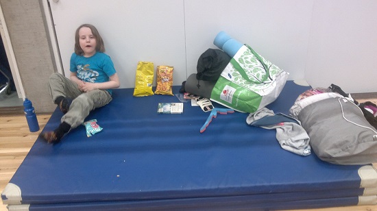 Taekwon-Do-leireillä on mukava tunnelma. taekwondoleiri