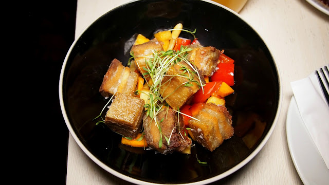 The Lodge Clapham Pork belly and pickle