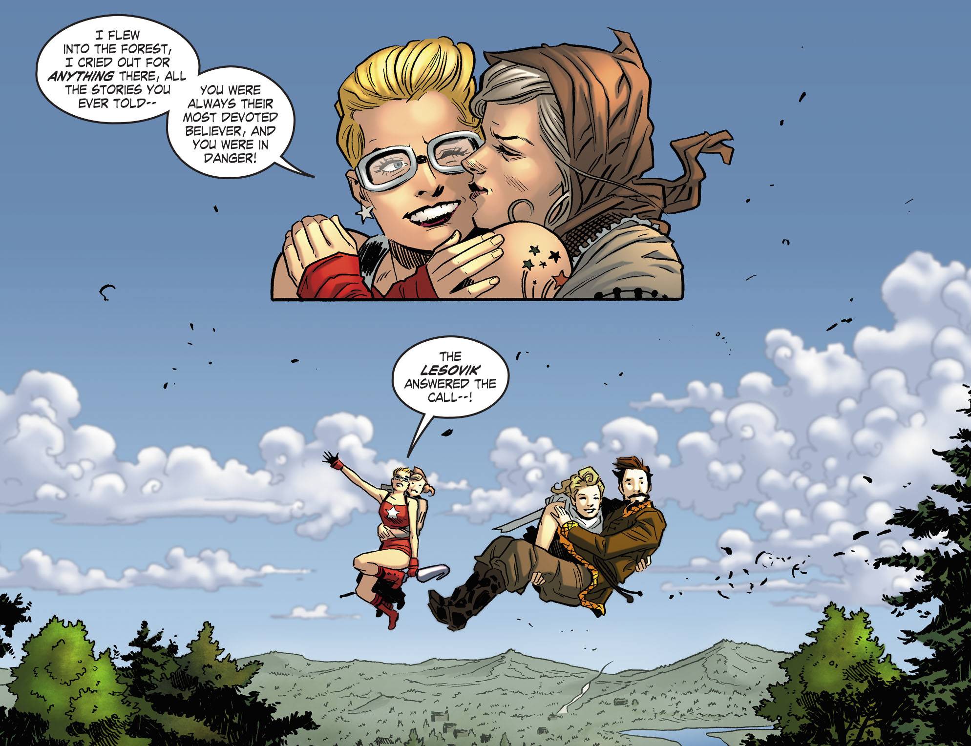 Read online DC Comics: Bombshells comic -  Issue #15 - 15
