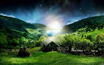 Light In Nature HD Wallpaper
