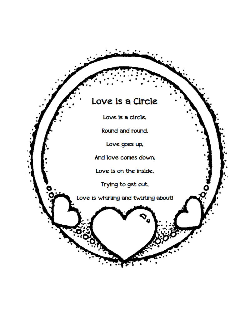 Literacy Minute Love is a Circle