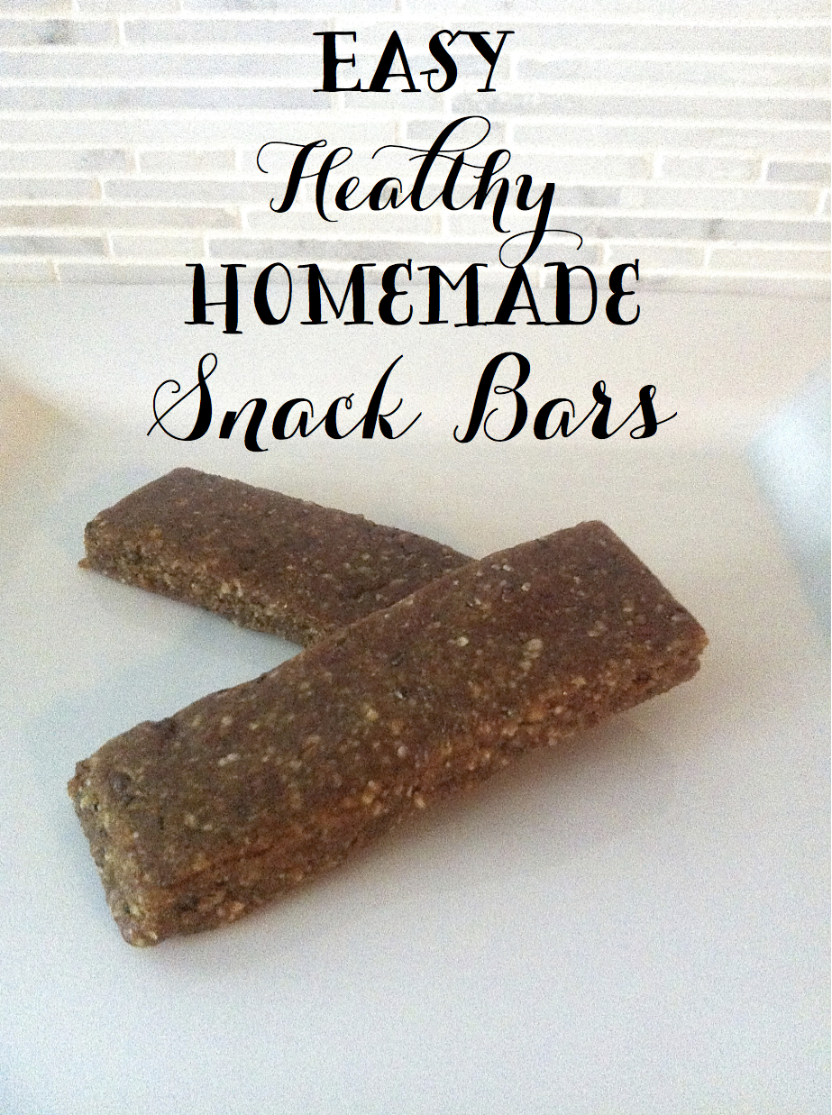 Healthy Home | Super Easy, Healthy Snack Bars
