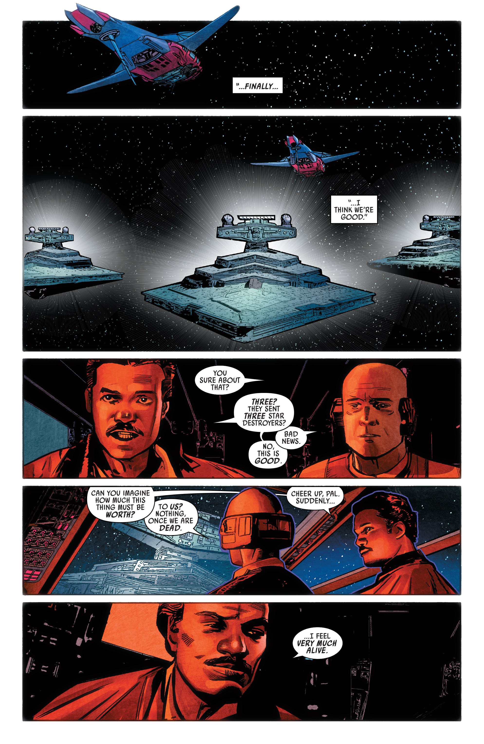 Read online Lando comic -  Issue #2 - 4