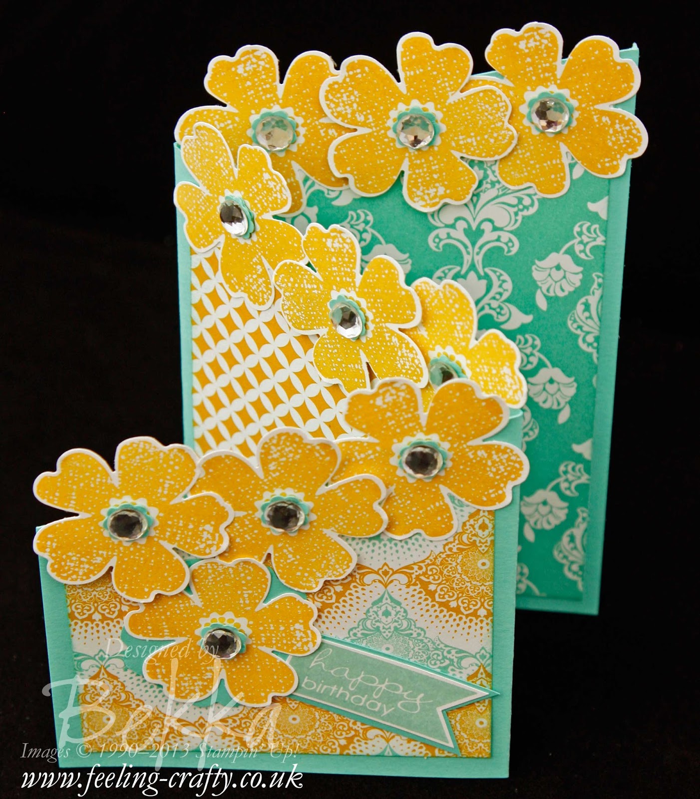 stampin' up uk feeling crafty bekka prideaux stampin